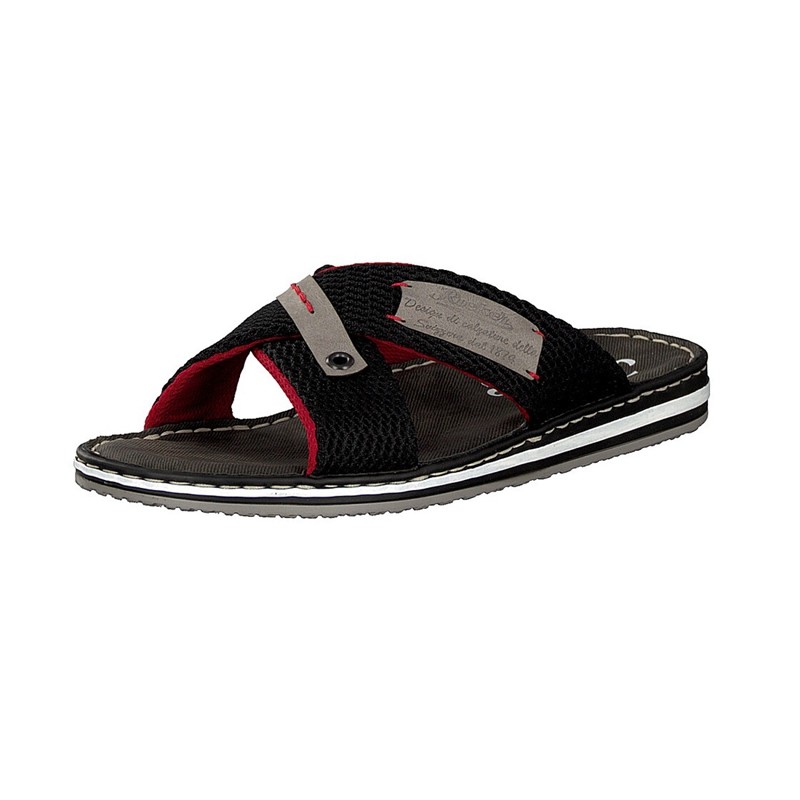 Pantufas Rieker 21539-01 Para Homem - Pretas